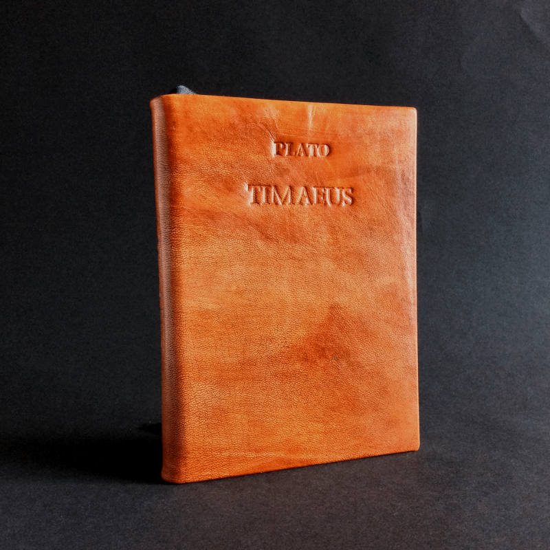 Image of Timaeus - Plato (Full Leather Fine Binding)