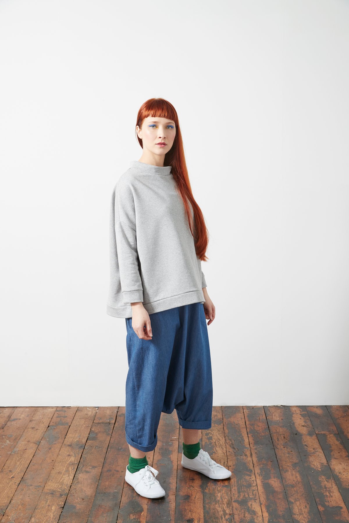 Image of Square Smock Sweatshirt