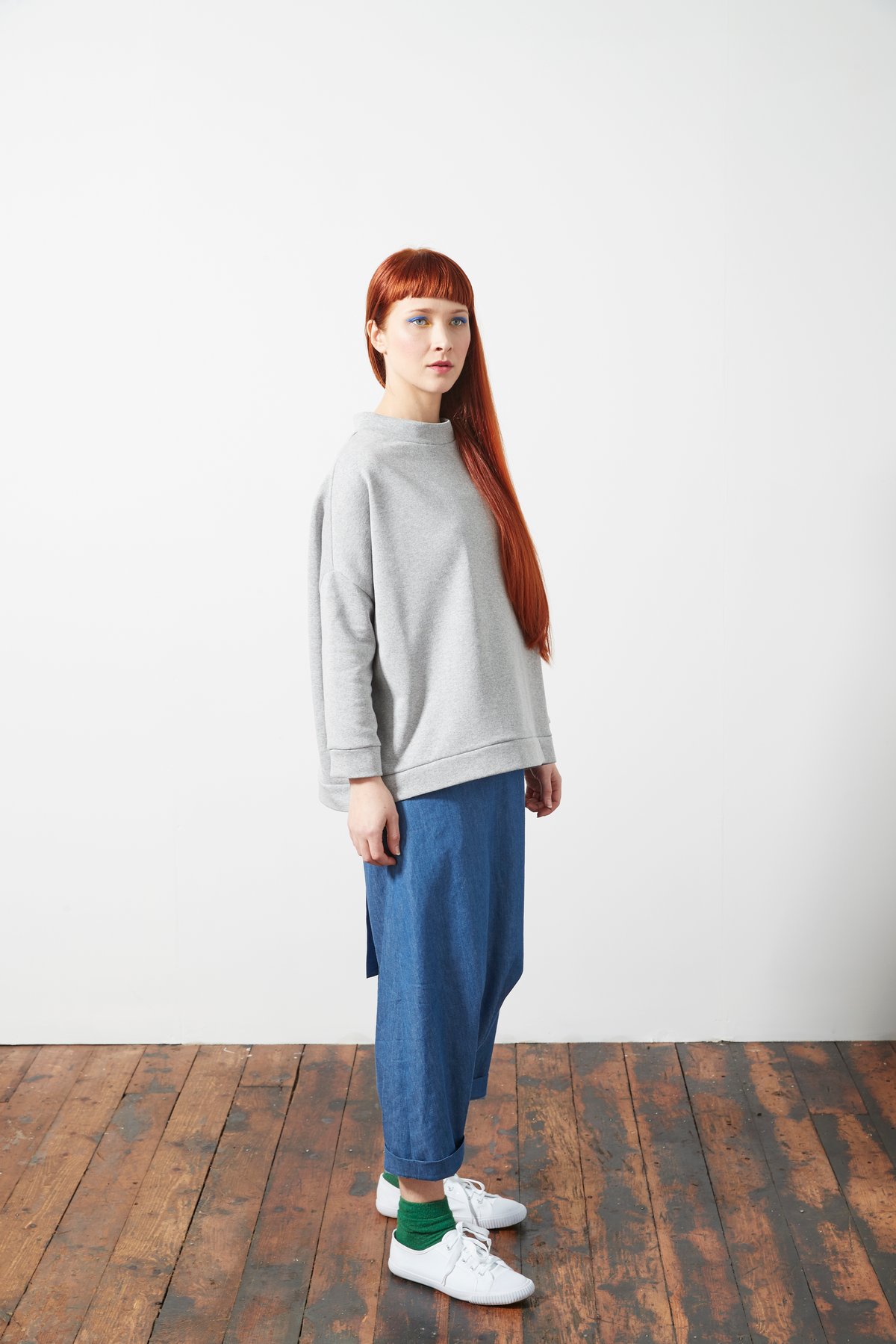 Image of Square Smock Sweatshirt