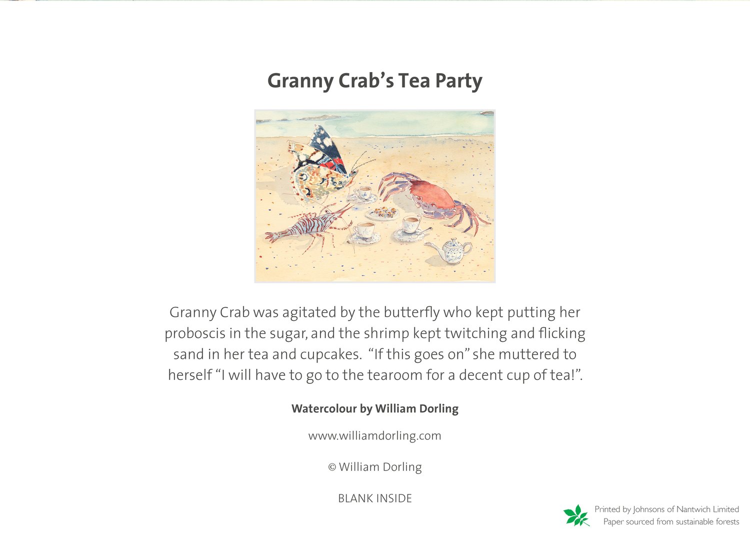 Image of Granny Crab's Tea Party