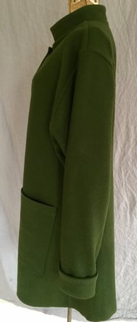 Image 3 of wool long jacket