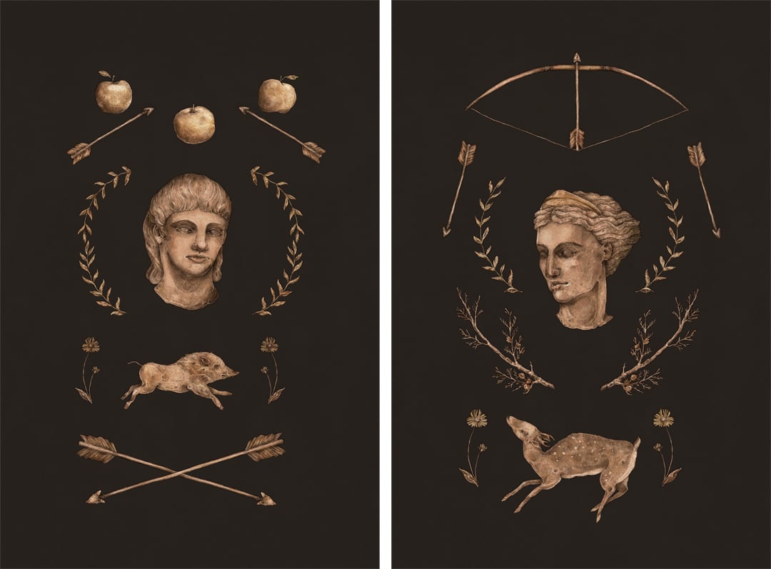 Image of Atalanta and Artemis Fine Art Prints