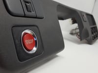 Image 3 of 92-95 Honda Civic (All) S2000 Push Button Start Panel (Power Mirror Switch Slot Mount)