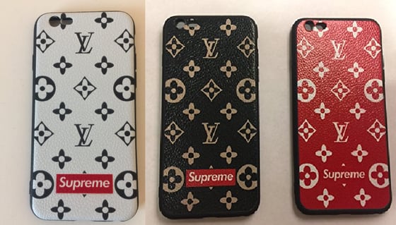 Image of LV SUP Logo Cases IPHONE
