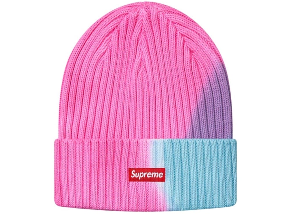 Supreme Overdyed Beanie Pink