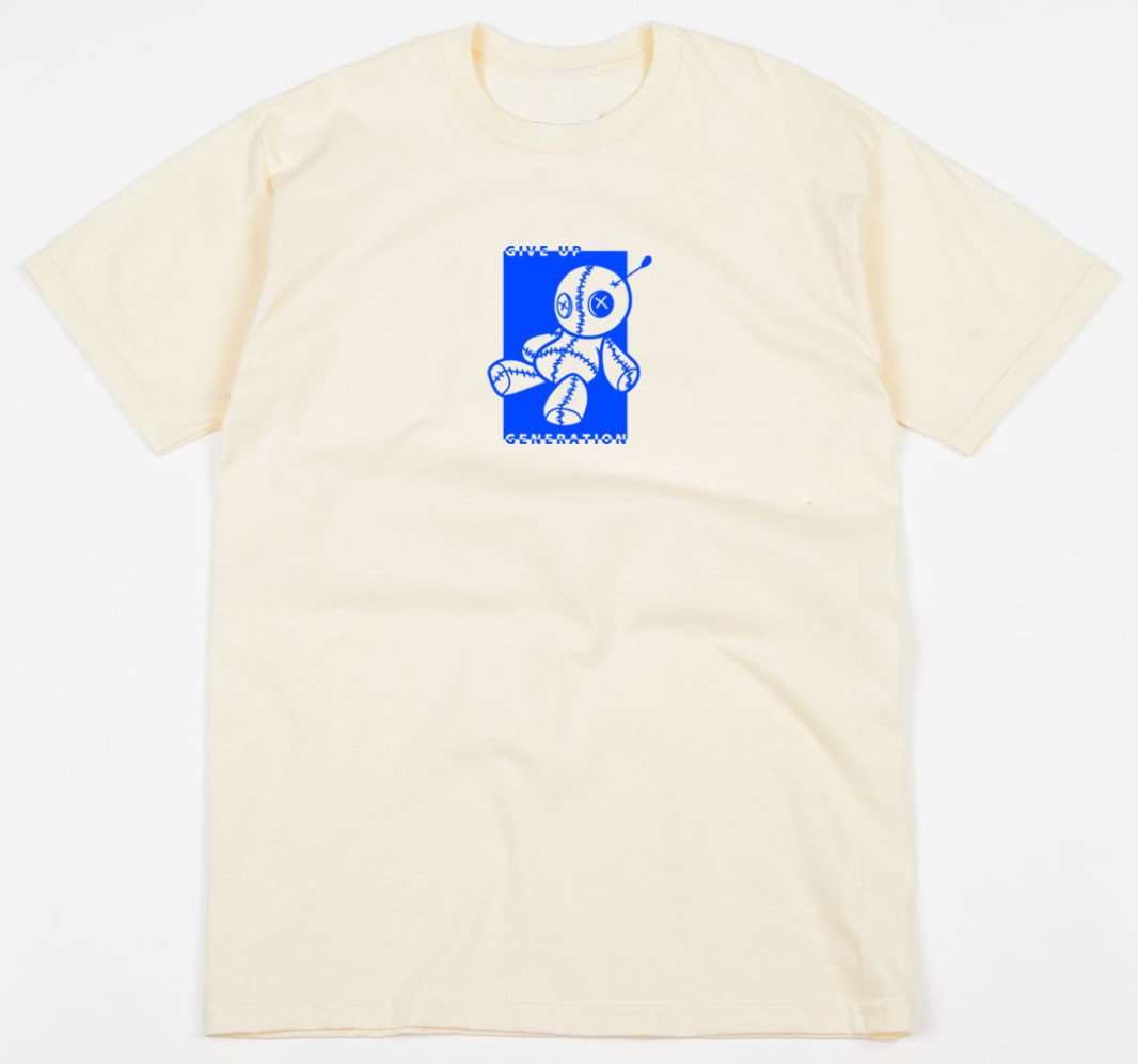 Image of Cream Voodoo Doll T-shirt