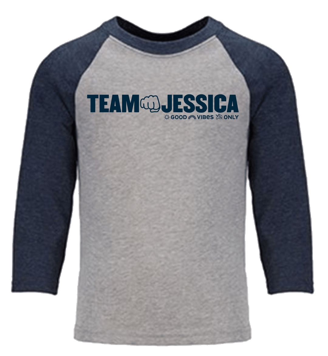 Image of Team Jessica Youth Baseball Tee