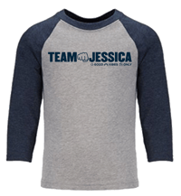 Team Jessica Youth Baseball Tee