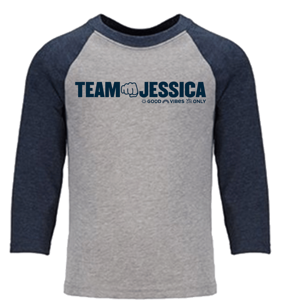 Image of Team Jessica Youth Baseball Tee