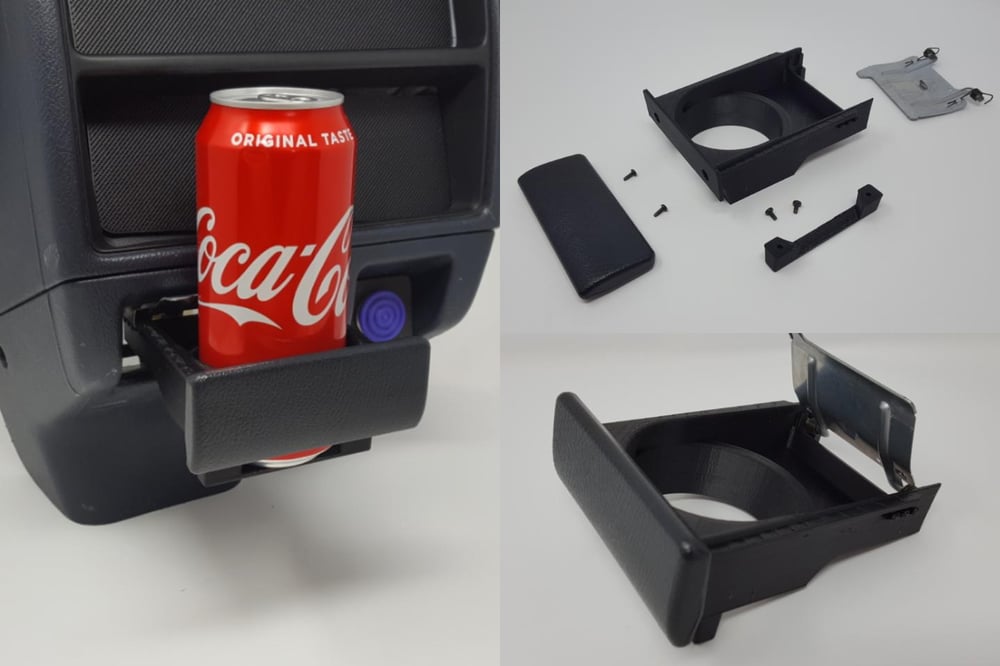 88-91 Honda Civic Ash Tray Cup Holder (EF Hatch, Sedan) | 3d Printed