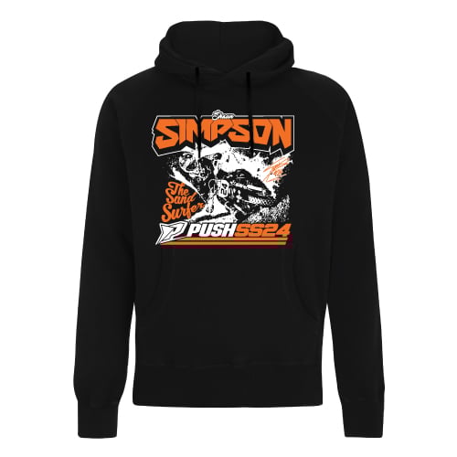 Image of Simpson Sand Surfer Hoody Black