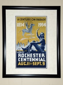 Image of Rochester Centennial Poster Stamp