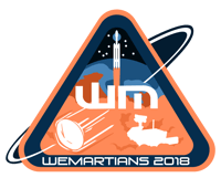 Image 1 of Season 3 (2018) WeMartians Podcast Commemorative Mission Patch - LIMITED EDITION