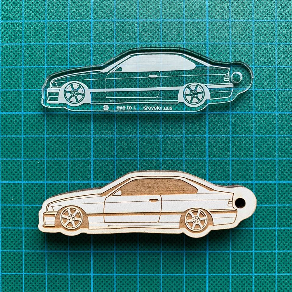 bmw e36 keychain