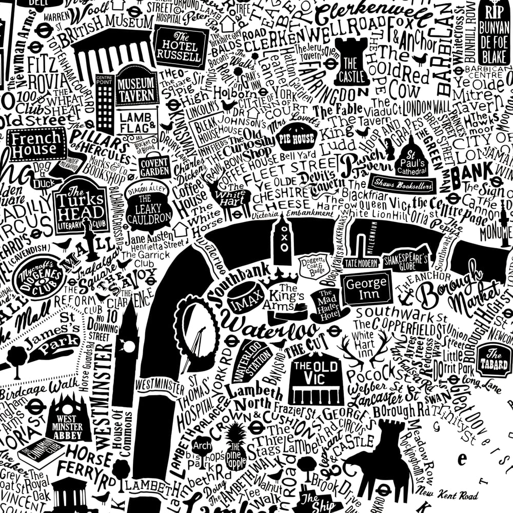 Pubs Of Literary London (White)