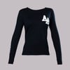 NAVY LONG SLEEVE WOMAN-T