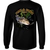 Spotted Bay Bass Long Sleeve (black)
