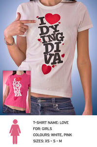 Image of LOVE girlie shirt