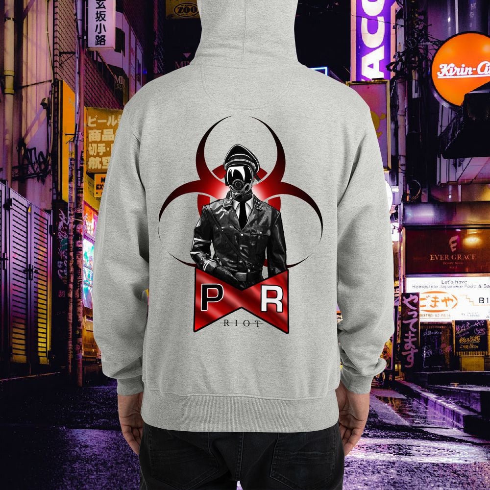 Image of Champion ® X Public Riot Nuclear Hoodie 