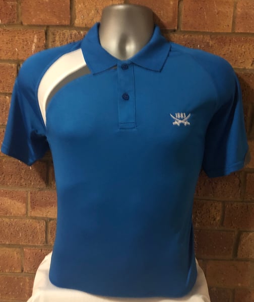 Image of Royal Blue Short Sleeve Polo Shirt (Free UK Postage)