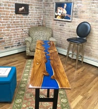 Image 5 of Custom Handmade River Table by Gregory Dean