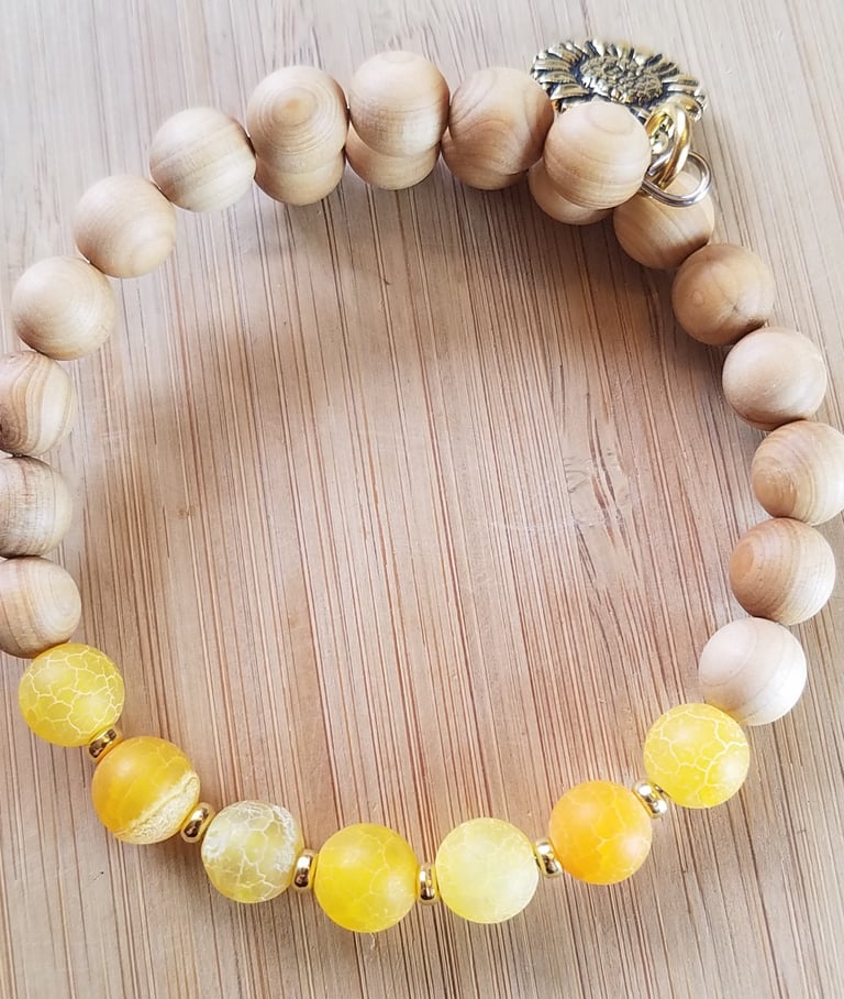 Sunflower Sunshine Bracelet Image 4