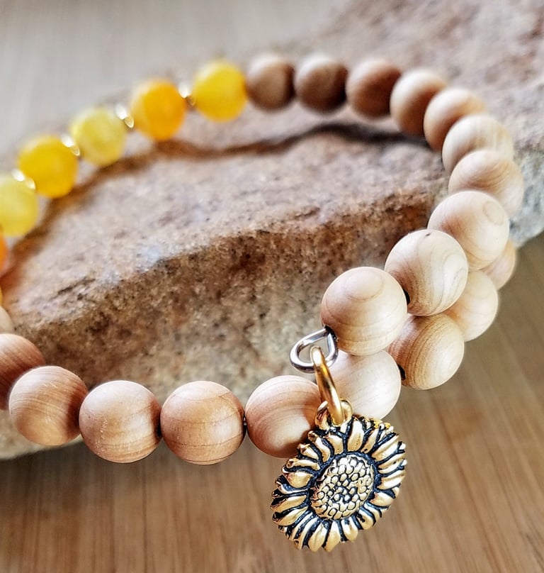 Sunflower Sunshine Bracelet Image 3