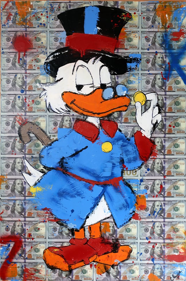 Image of "Scrooge Money" Original