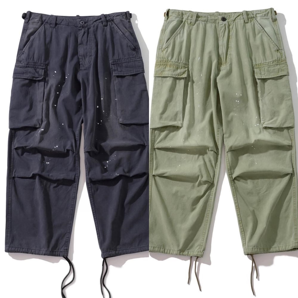 Image of INHERE 七週年 MILITARY PANTS V2 (潑墨版)