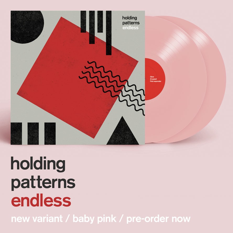Image of VI001: Holding Patterns – Endless 12″ [2 x Baby Pink Vinyl] (PRE-ORDER) 