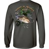 Spotted Bay Bass long Sleeve (gun metal)