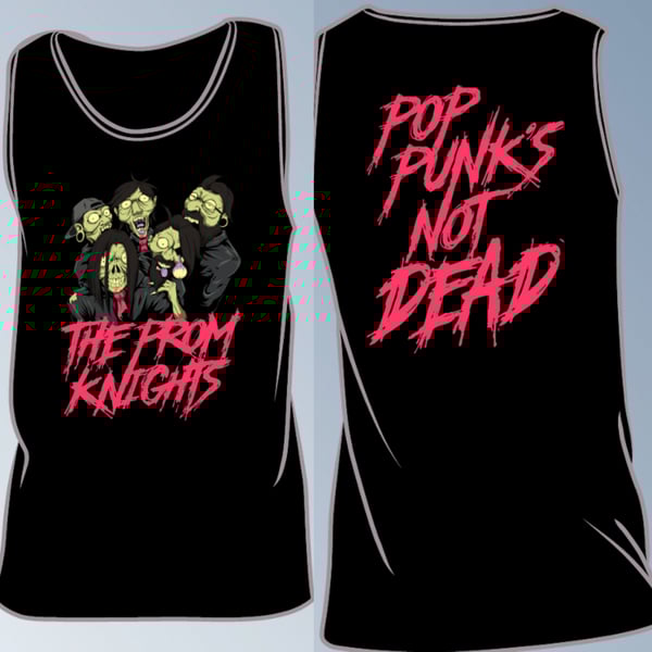 Image of Pop Punk's Not Dead Comort Colors Tank