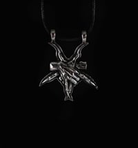 Image 3 of Limited edition Pentagram hands pendant