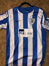 Match Worn Carl Piergianni 2011/12 Home Shirt