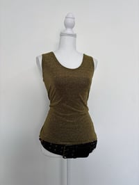 Image 1 of Vintage gold tank top // L