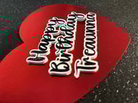 Image 10 of Cake script cake topper