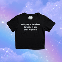 not trying to slut shame croptop