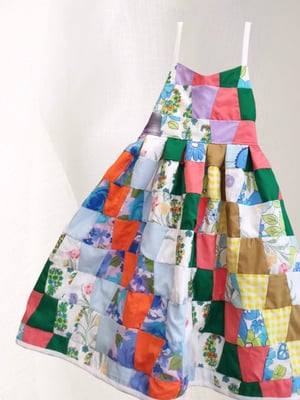 Image of Patchwork Dress - Rainbow Quilt 8 years