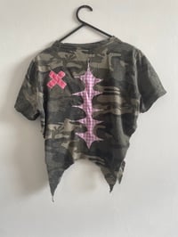 Image 2 of Camo Guillotine Crop Top 1/1 Size M