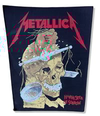 80s METALLICA - HARVESTER OF SORROW BACKPATCH