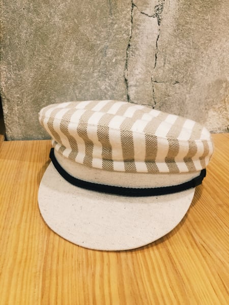 Image of Gorra Navy beige/camel