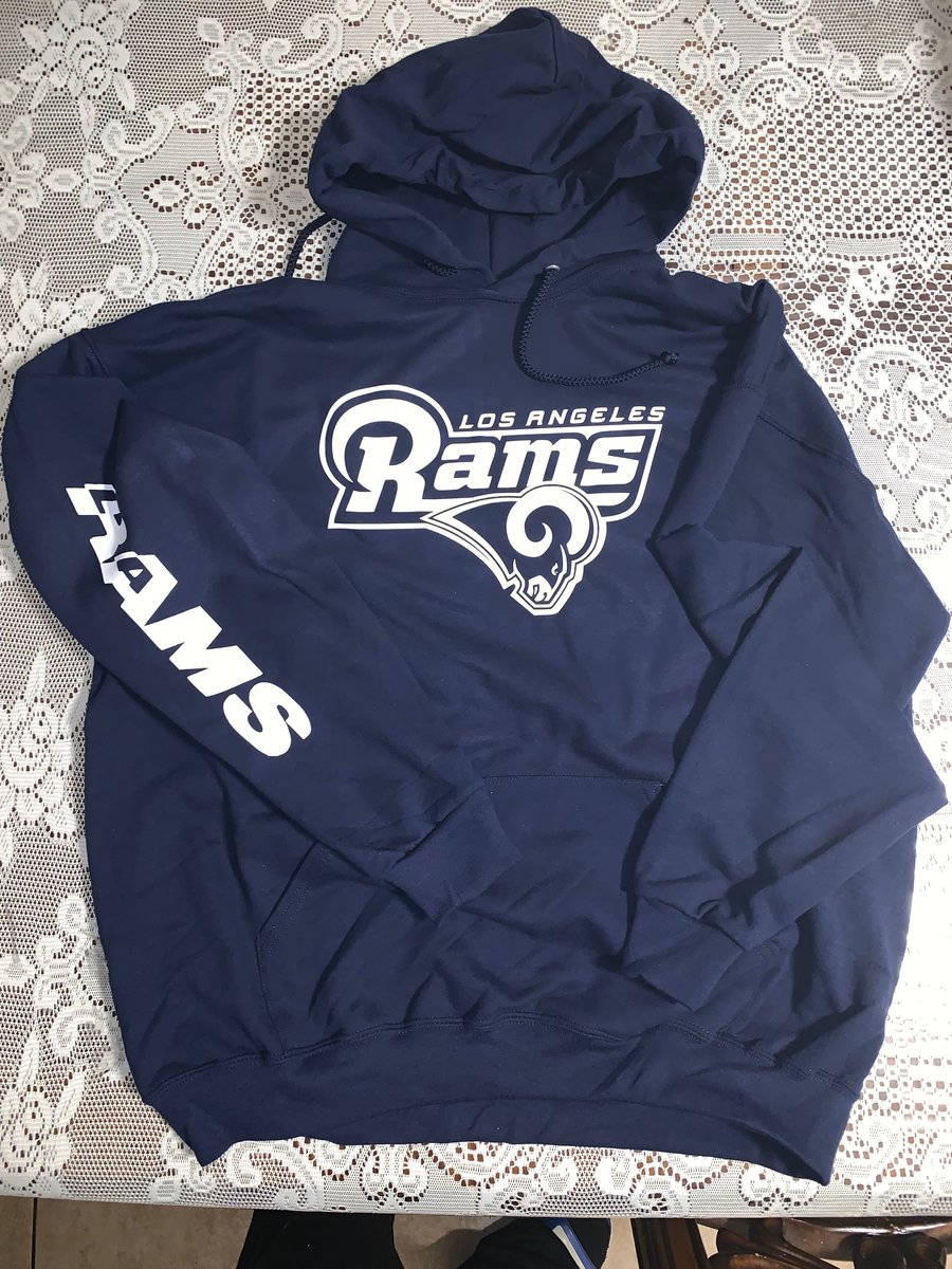 Image of Oakley Navy RAMS Hoodie - RMRS01