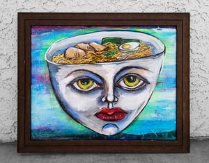 Image of Ramen Head Painting