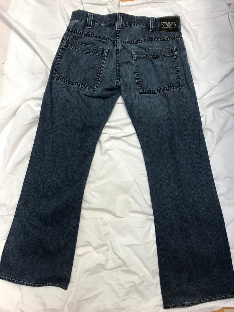Image of Emporio Armani Faded Men's Jeans