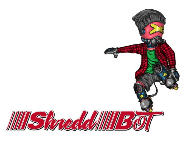 Image of  SHREDDBOT- SIGNATURE T-SHIRT