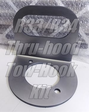 Image of Nissan Skyline R33/R34 Thru-Hood Tow-Hook kit