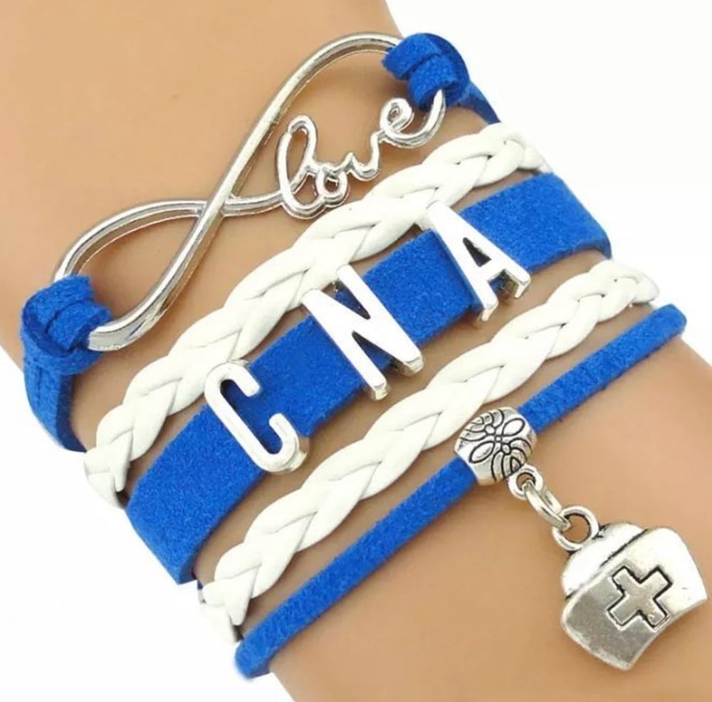 Image of CNA love Charm bracelet