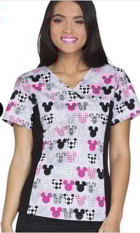 Disney grey/pink top