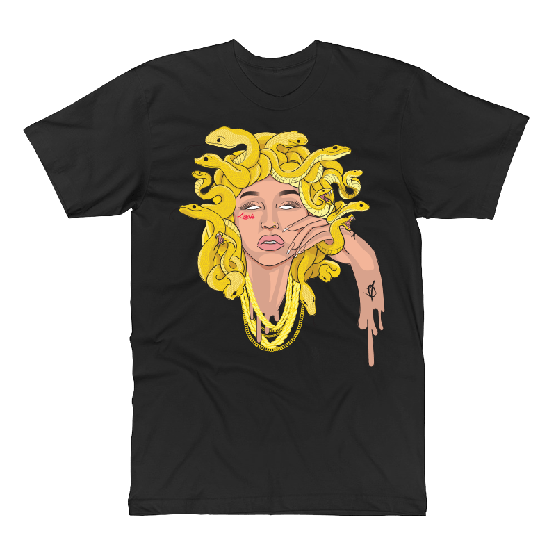 Image of Look Medusa T-Shirt B/W