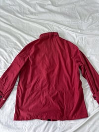 Image 3 of Vinatge red windbreaker // XL